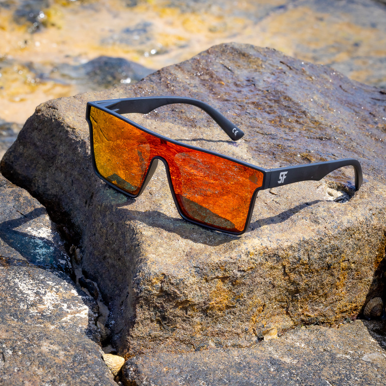 UTOPIA -RED  Polarised Anti Salt Sunglasses